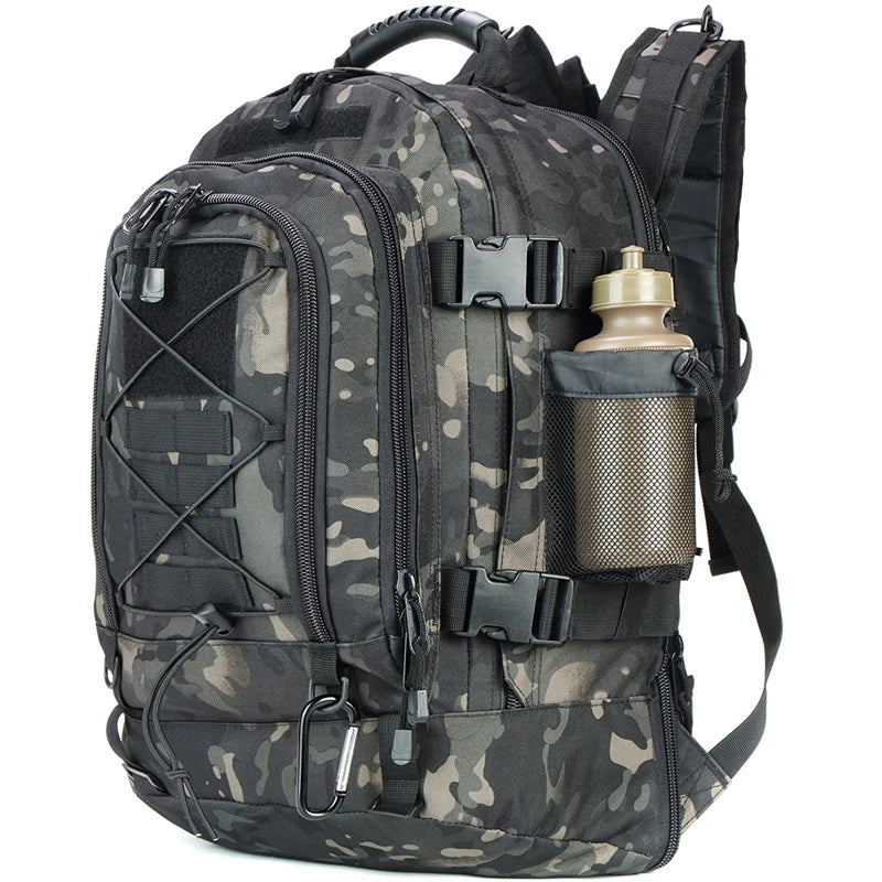 Military Tactical Backpack – 65L MOLLE Army Rucksack