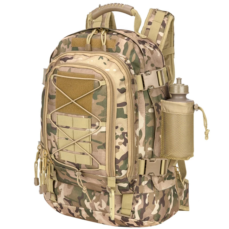 Military Tactical Backpack – 65L MOLLE Army Rucksack
