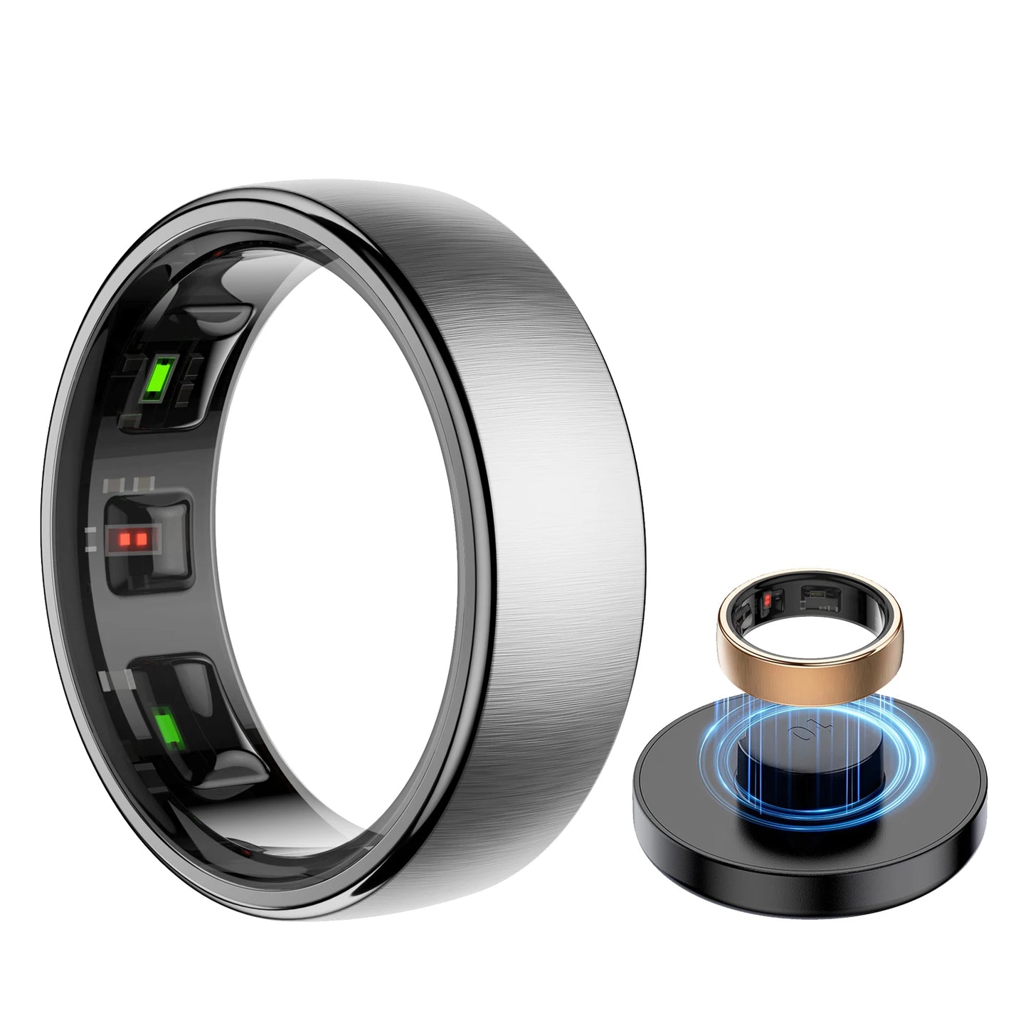 R10 Health Smart Ring with Charging Dock Men Women