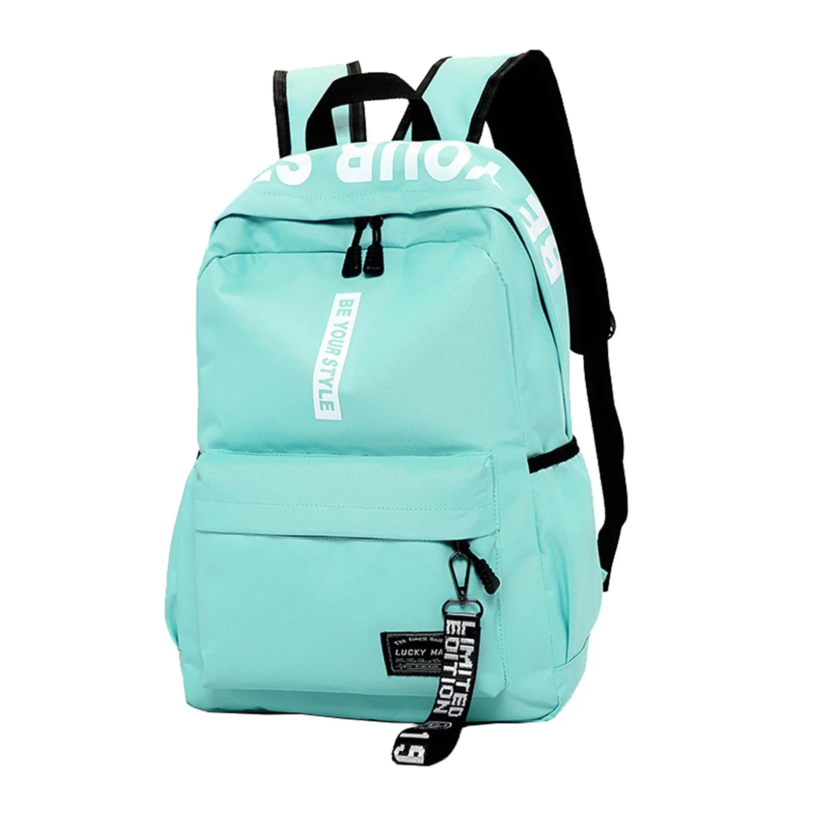 Fashionable Lightweight Backpack – Waterproof Nylon School & Travel Bag