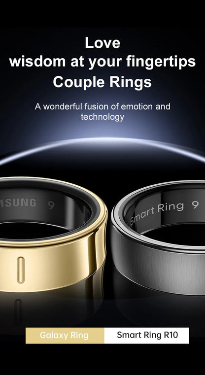 R10 Health Smart Ring with Charging Dock Men Women
