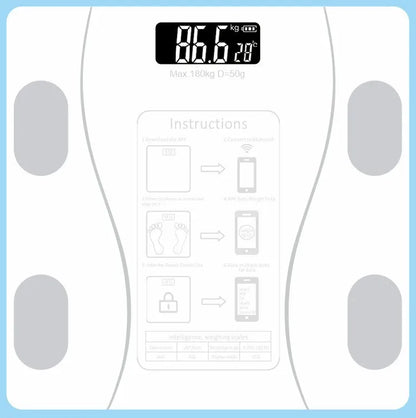 Wireless Bluetooth Body Scale And Weight Scale