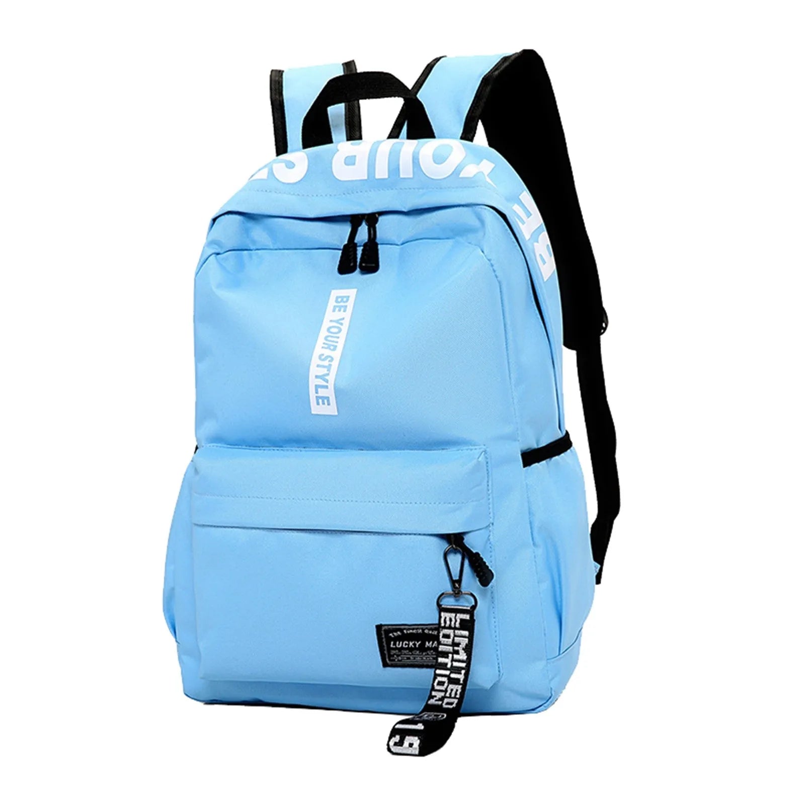 Fashionable Lightweight Backpack – Waterproof Nylon School & Travel Bag