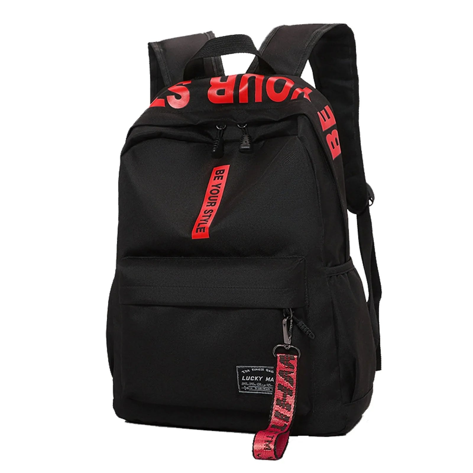Fashionable Lightweight Backpack – Waterproof Nylon School & Travel Bag