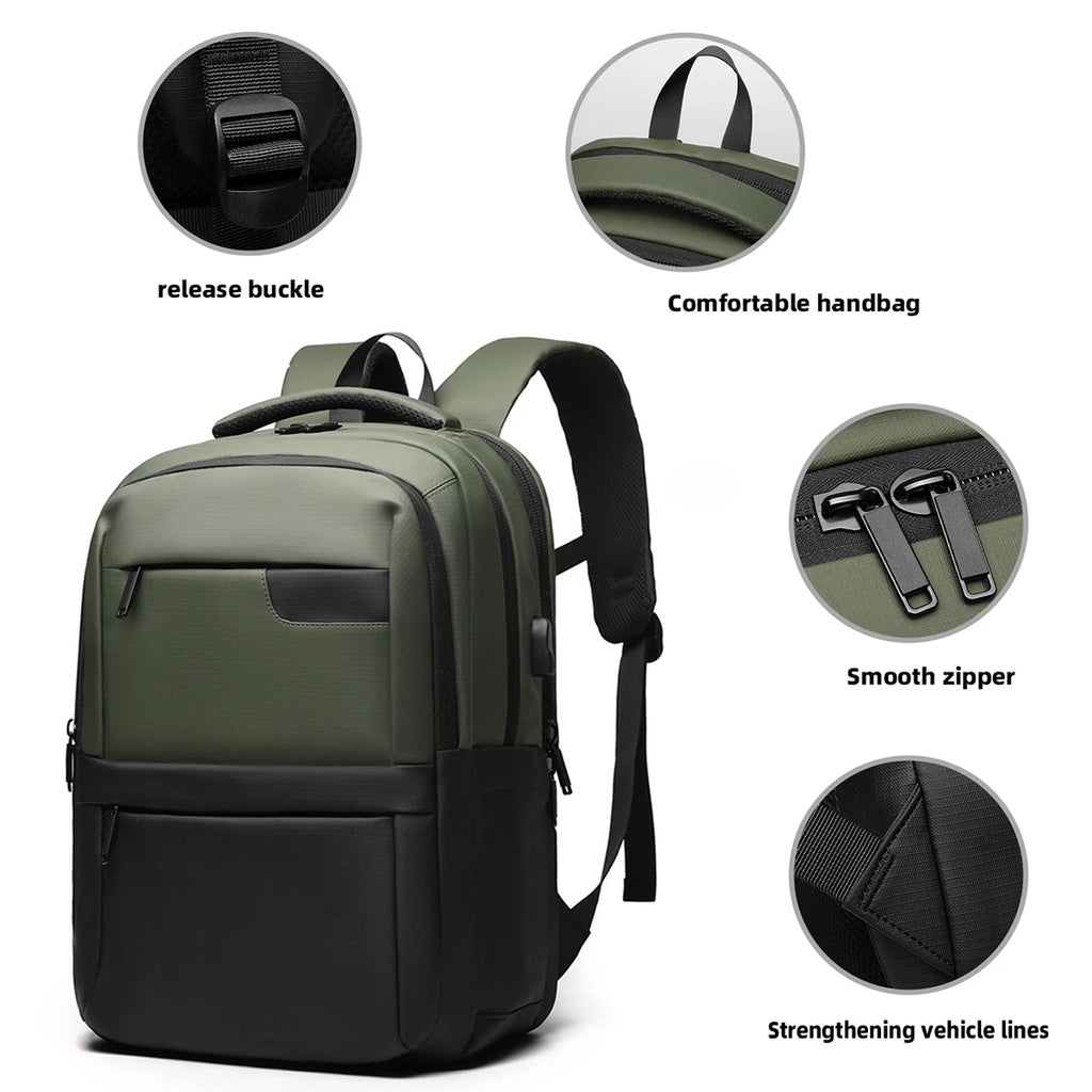Carry-On Backpack – Rugged Travel, Camping & Laptop Bag