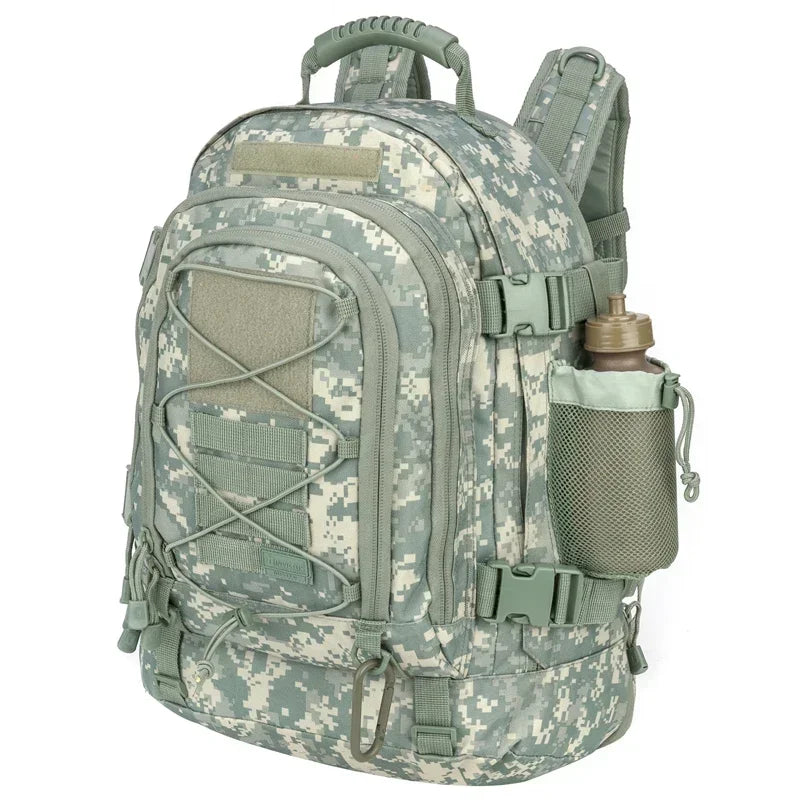 Military Tactical Backpack – 65L MOLLE Army Rucksack