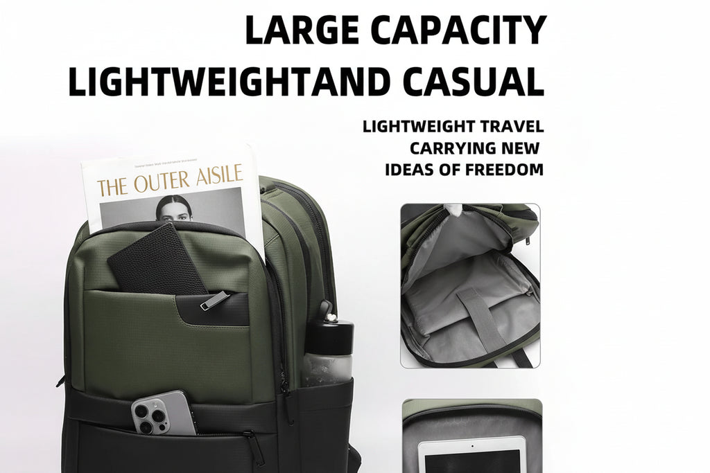Carry-On Backpack – Rugged Travel, Camping & Laptop Bag
