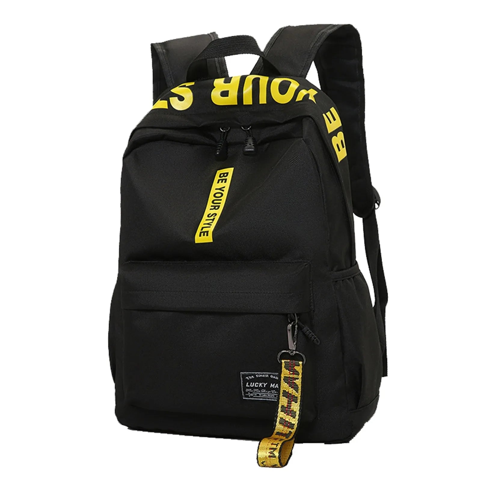 Fashionable Lightweight Backpack – Waterproof Nylon School & Travel Bag