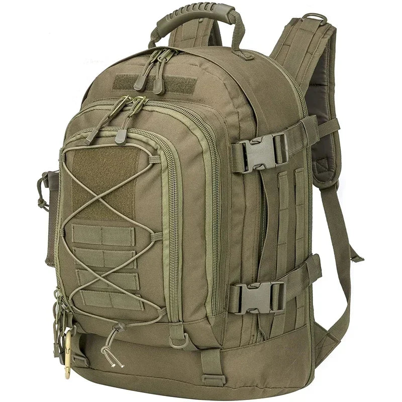 Military Tactical Backpack – 65L MOLLE Army Rucksack