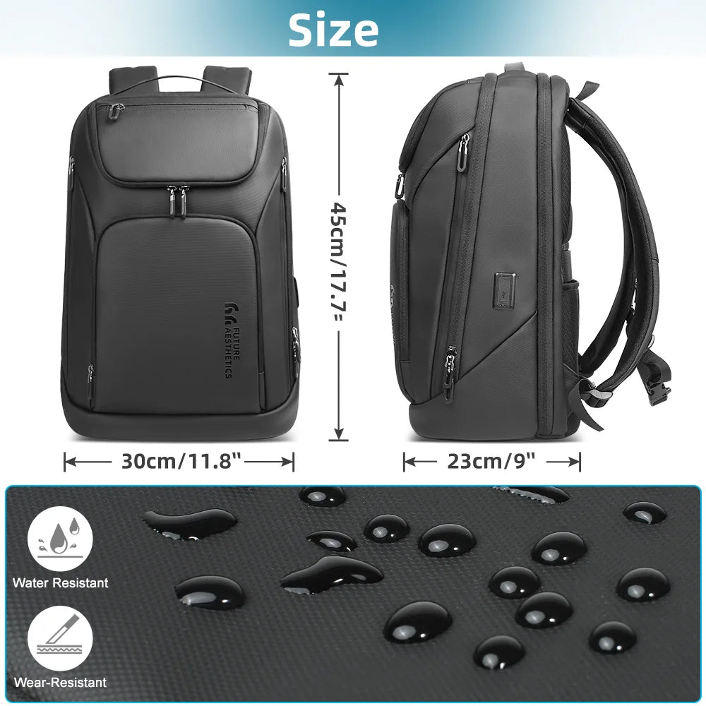 Travel & Business Backpack – 17.3" Laptop, TSA-Ready & Anti-Theft