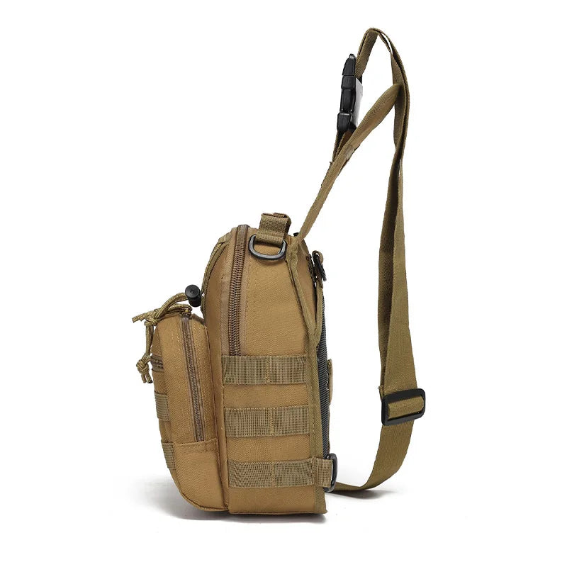 Tactical Sling Bag – 7-in-1 Waterproof Crossbody for Hiking & EDC