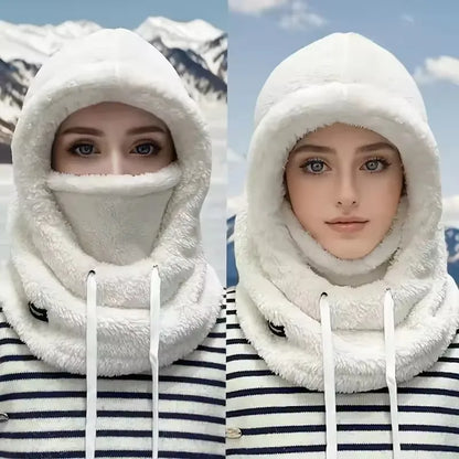 Thermal Windproof Hood Face Cover Adjustable