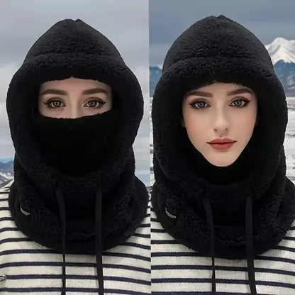 Thermal Windproof Hood Face Cover Adjustable