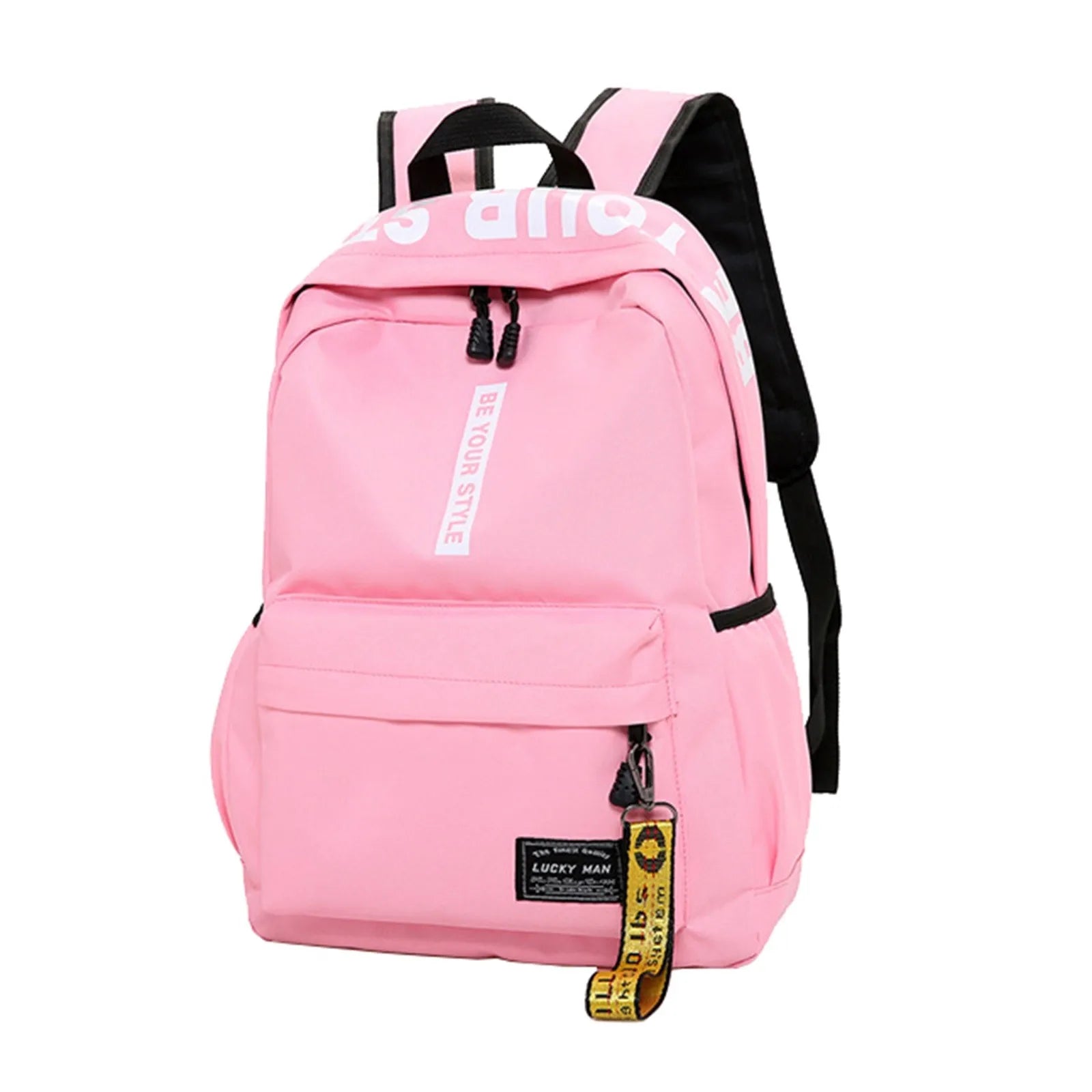 Fashionable Lightweight Backpack – Waterproof Nylon School & Travel Bag
